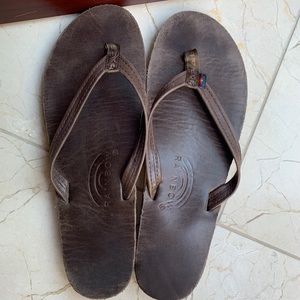 Women’s size 10 Rainbow flip flops